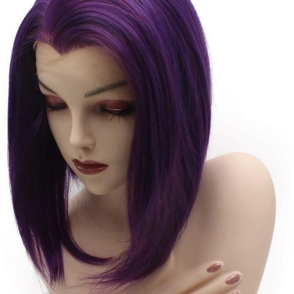 JULY  10” PURPLE LACE FRONT BOB WIG *NWT* ? main image 4
